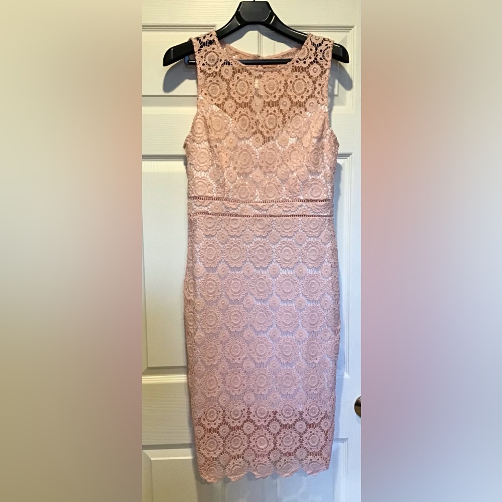 Premier Armour Lace Pink Dress